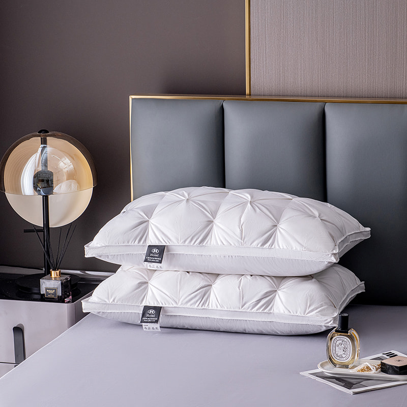 Pamuk buttonhole ışık lüks aşağı yastık çekirdeği